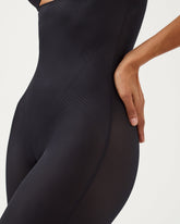 SPANXshapeâ„¢ Invisible Open-Bust Mid-Thigh Bodysuit | Very Black